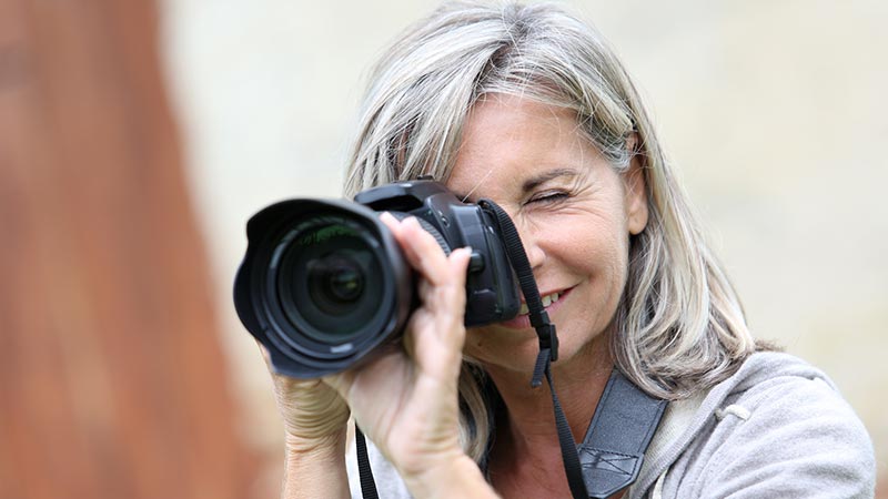 appareil photo débutant